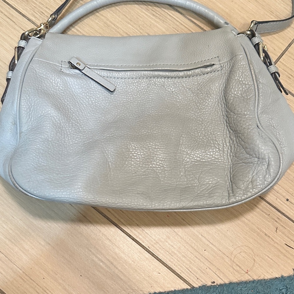 Kate Spade Light Blue Gray Shoulder or Crossbody Bag - Picture 10 of 16
